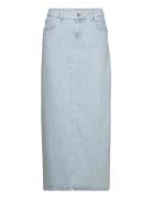 Ivy-Zoe Maxi Skirt Wash Mallorca Lang Nederdel Blue IVY Copenhagen