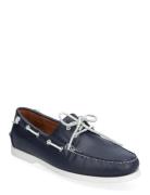 Merton Leather Boat Shoe Sejlersko Sko Navy Polo Ralph Lauren