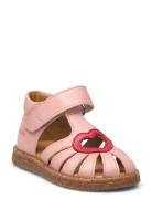 Sandals - Flat - Closed Toe - Shoes Summer Shoes Sandals Pink ANGULUS