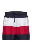 Medium Drawstring Bold Flag Badeshorts Blue Tommy Hilfiger