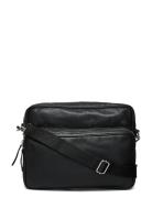 Leather Messenger Bag Skuldertaske Taske Black Les Deux