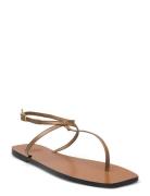 Alassio Hazelnut Nappa Flade Sandaler Brown ATP Atelier