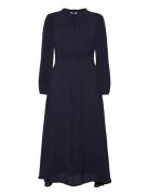 Dotta - Dress Knælang Kjole Navy Claire Woman