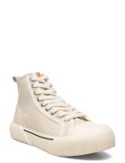 Bagel High-top Sneakers Cream Good News