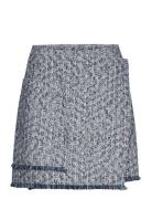 Salinez Skirt 14660 Kort Nederdel Blue Samsøe Samsøe