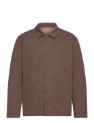 Canzu Soft Cotton Tynd Jakke Brown Rue De Tokyo