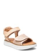 Bisgaard Alia Shoes Summer Shoes Sandals Beige Bisgaard