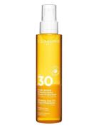 Glowing Sun Oil High Protection Spf30 Body & Hair Solcreme Krop Nude C...