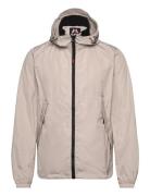 Hooded Windbreaker Jkt Tynd Jakke Beige Superdry