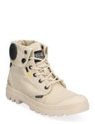 Pampa Baggy Supply High-top Sneakers Beige Palladium