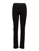 724 High Rise Straight Night I Bottoms Jeans Straight-regular Black LE...