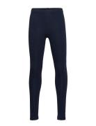 Leggings Basic Brushed Inside Bottoms Leggings Blue Lindex