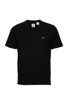 Original Hm Vneck Mineral Blac Tops T-Kortærmet Skjorte Black LEVI´S M...