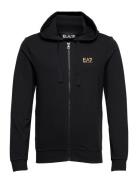 Jerseywear Tops Sweatshirts & Hoodies Hoodies Black EA7