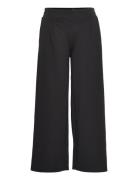 Ihkate Sus Wide Pa Bottoms Trousers Wide Leg Black ICHI