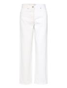 Kenzie Straight Leg Jeans Bottoms Jeans Straight-regular White NORR