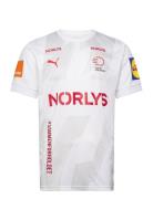 Dansk Håndbold Away Jersey Sport T-Kortærmet Skjorte White PUMA