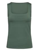 Billie Top Tops T-shirts & Tops Sleeveless Green Rosemunde