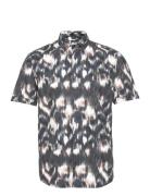 Matrostol Bu Ss Tops Shirts Short-sleeved Black Matinique