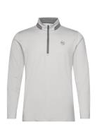 Lightweight 1/4 Zip Sport Sweatshirts & Hoodies Sweatshirts Grey PUMA ...