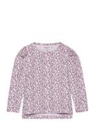 Nmfkim Ls Top Tops T-shirts Long-sleeved T-Skjorte Purple Name It