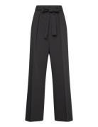 Naxaiw Wide Pant Bottoms Trousers Suitpants Black InWear