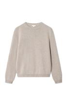 Charlie Strik Tops Knitwear Jumpers Beige STUDIO FEDER