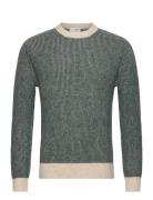 Slhrai Ls Knit Crew Neck Noos Tops Knitwear Round Necks Khaki Green Se...