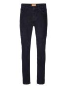 Mmgportman Stripe Jeans Bottoms Jeans Slim Navy Mos Mosh Gallery