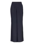 Trousers Bottoms Trousers Wide Leg Navy IVY OAK