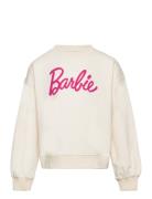 Tnbarbie Sweatshirt Tops Sweatshirts & Hoodies Sweatshirts Cream The N...