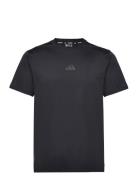 D4T Adistwo Tee Sport T-Kortærmet Skjorte Black Adidas Performance