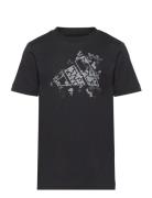 Uni Train Tee Sport T-Kortærmet Skjorte Black Adidas Performance