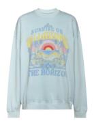 Ride In Tops Sweatshirts & Hoodies Sweatshirts Blue Billabong