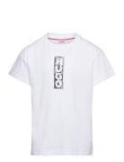 Short Sleeves Tee-Shirt Tops T-Kortærmet Skjorte White Hugo Kids