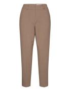 Slfrita-Ria Mw Crop Pant Camel Mel Noos Bottoms Trousers Straight Leg ...