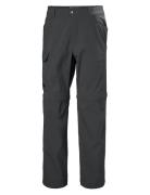 Elv Light Zip Off Pant Sport Sport Pants Black Helly Hansen