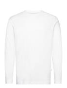 Slhaspen Ls O-Neck Tee Noos Tops T-Langærmet Skjorte White Selected Ho...