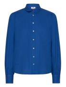 Fiann Shirt Tops Shirts Long-sleeved Blue Noa Noa