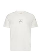 T-Shirts Short Sleeve Tops T-Kortærmet Skjorte Cream Marc O'Polo