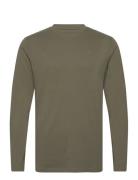 Timmi Organic Recycle L/S Tee Tops T-Langærmet Skjorte Khaki Green Kro...