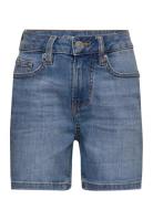 Roll-Up Bermuda Denim Bottoms Shorts Blue Tom Tailor