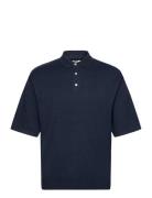 Jcotwill Knit Polo Ss Tops Polos Short-sleeved Navy Jack & J S