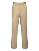 Loose Work Chinos Bottoms Trousers Chinos Beige GANT