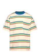 Tnjamal Os S_S Tee Tops T-Kortærmet Skjorte Multi/patterned The New