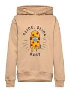 Tnjennings Hoodie Tops Sweatshirts & Hoodies Hoodies Beige The New