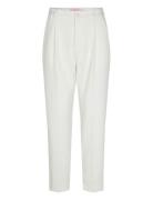 Pianora Bottoms Trousers Straight Leg White Custommade