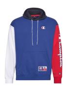 Hooded Sweatshirt Sport Sweatshirts & Hoodies Hoodies Blue Champion