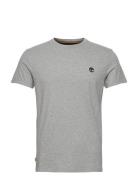 Dunstan River Short Sleeve Tee Medium Grey Heather Designers T-Kortærm...