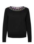 Maddie Tops Knitwear Jumpers Black Jumperfabriken